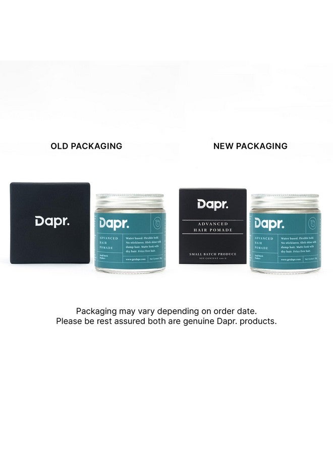 Dapr. Advanced Hair Pomade (100 grams) | Wet or Matte Look | Flexible hold | Water based | Made with Avocado oil & Aloe Vera Gel - Image 2