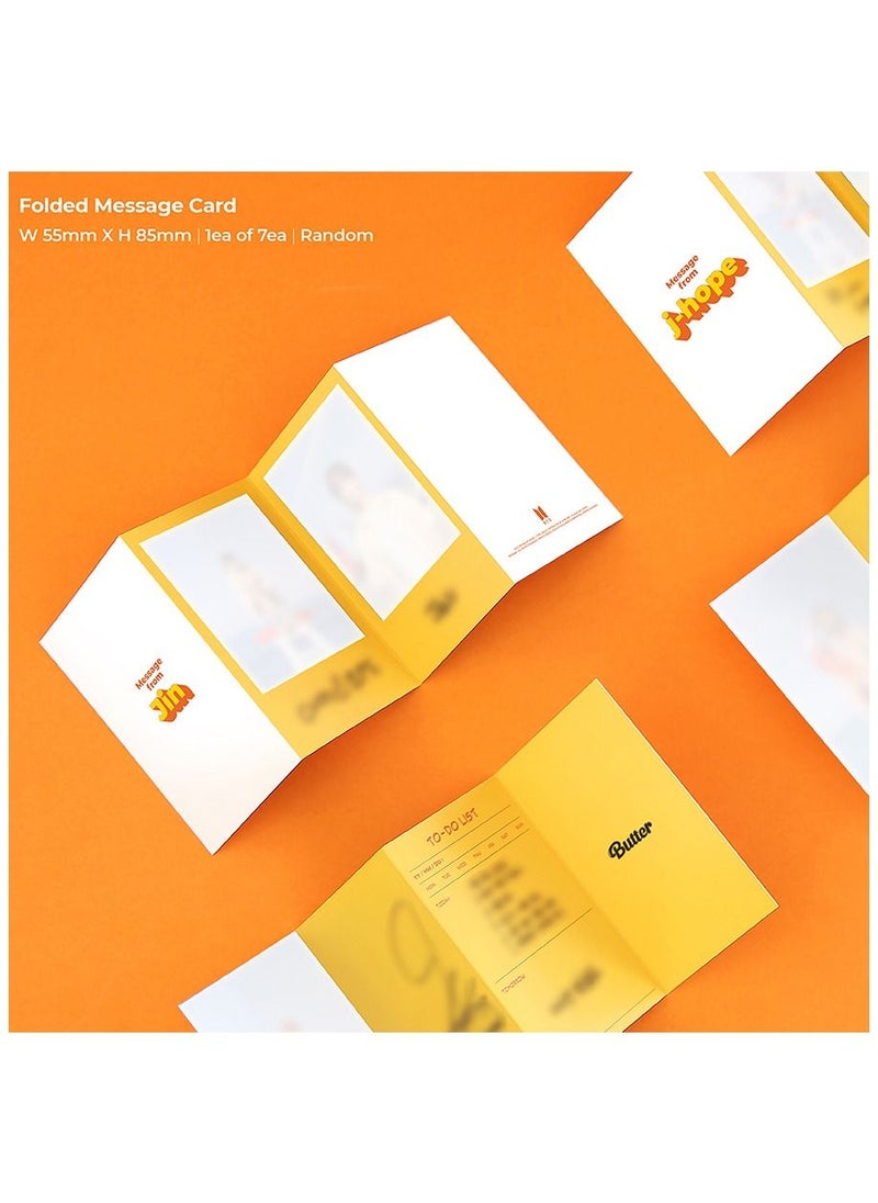 BTS Butter Album with Extra Photocards Set Cream Version