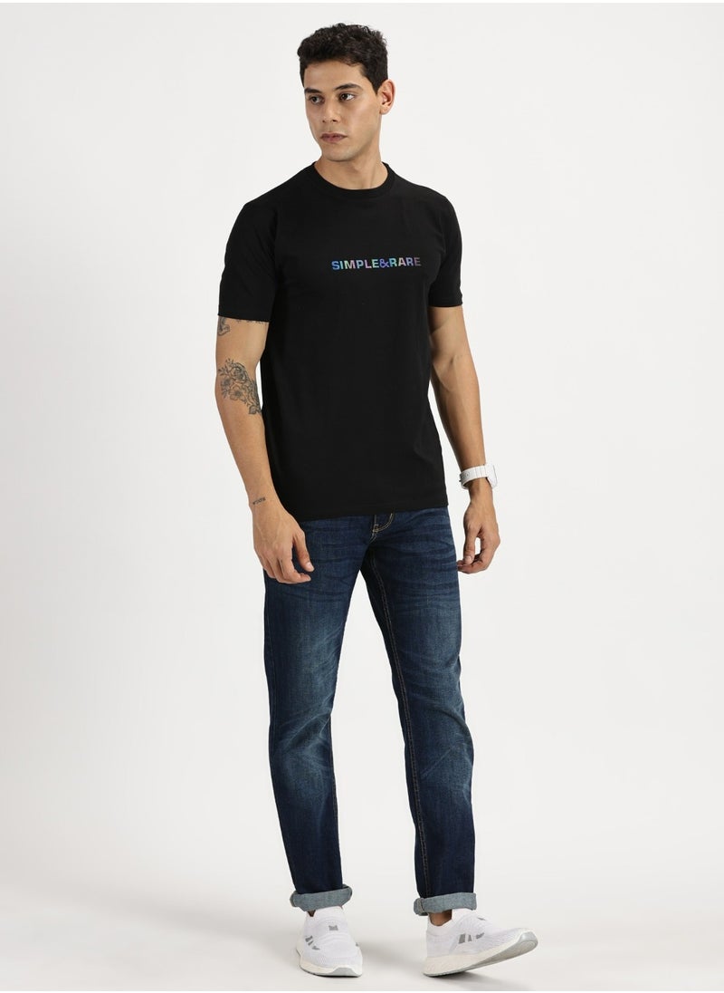 Simple & Rare Premium Stretch Cotton T-Shirt with Color-Changing Print  - Image 5