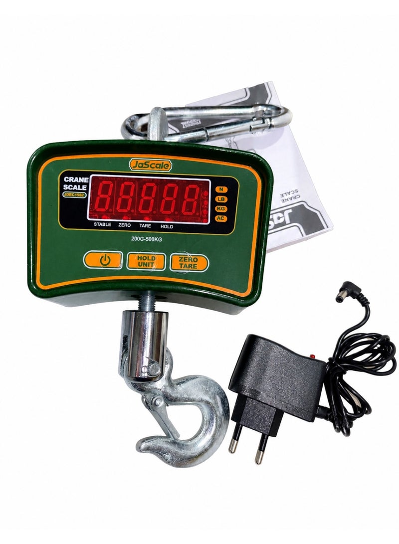 Jadever 500kg Rechargeable Electronic Hanging Crane Scale - Image 2