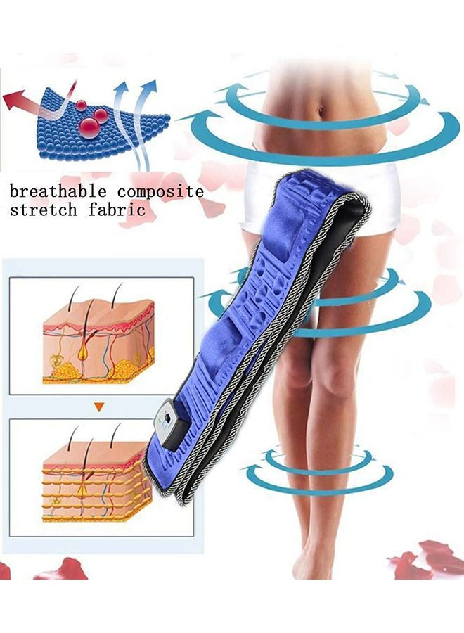Arabest Portable Electric Fitness Vibrating Slimming Belt  Weight Loss Device Waist Massager  - Image 2