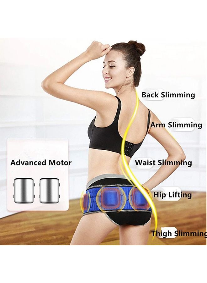 Arabest Portable Electric Fitness Vibrating Slimming Belt  Weight Loss Device Waist Massager  - Image 4