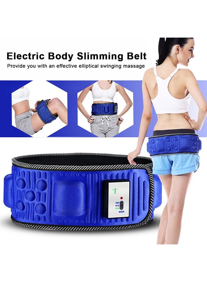 Arabest Portable Electric Fitness Vibrating Slimming Belt  Weight Loss Device Waist Massager  - Image 3