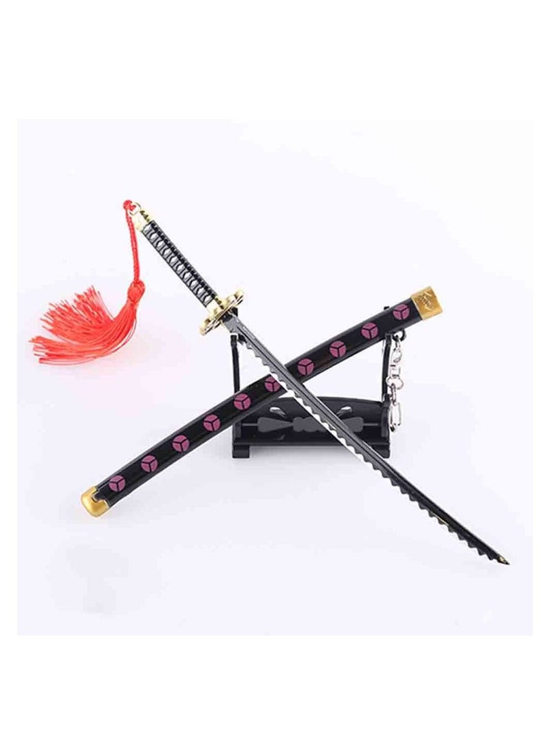 null - Roronoa Zoro Shusui With Display Rack Sturdy Composition And High Durability 28.2x8.4x2.8cm - Image 1