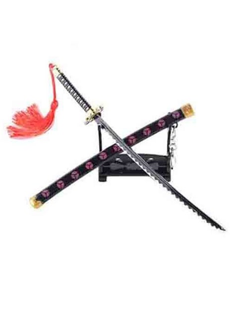 Roronoa Zoro Shusui With Display Rack Sturdy Composition And High Durability 28.2x8.4x2.8cm