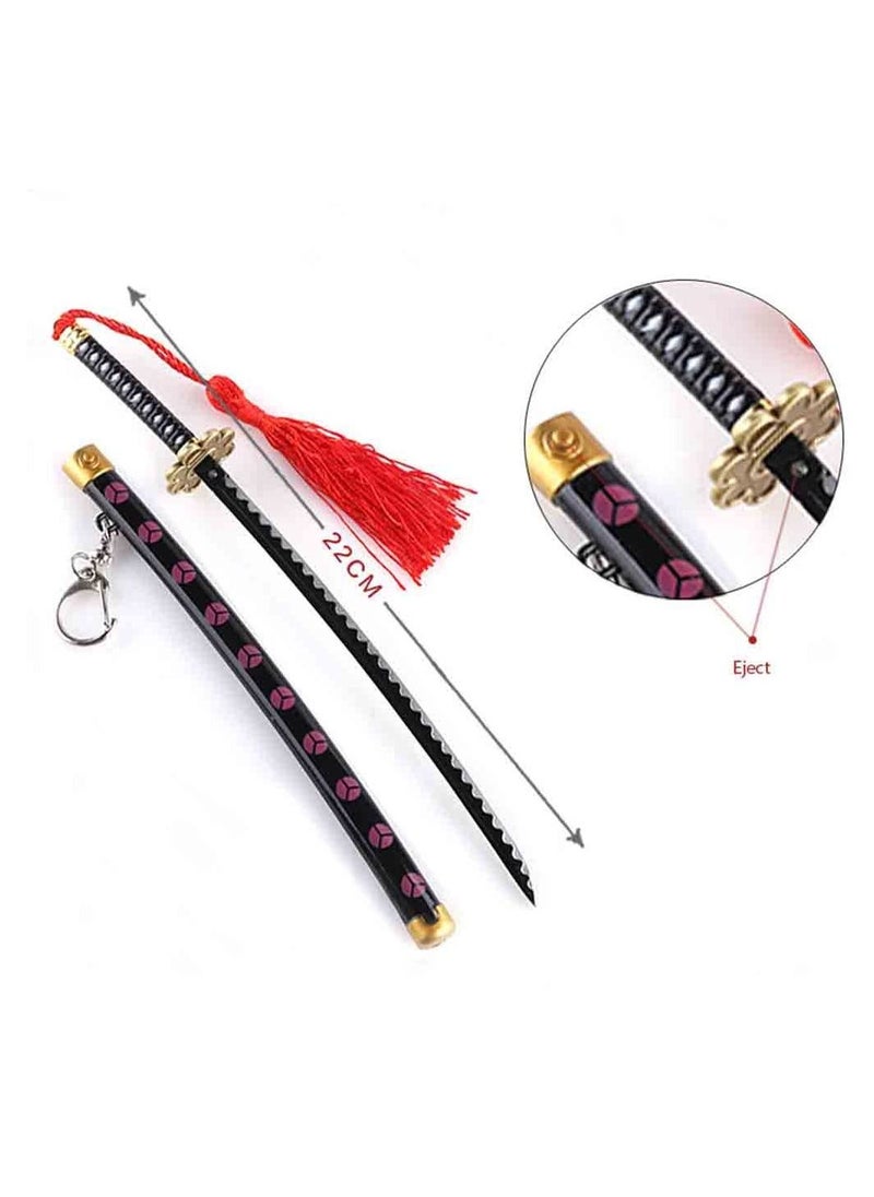 null - Roronoa Zoro Shusui With Display Rack Sturdy Composition And High Durability 28.2x8.4x2.8cm - Image 1
