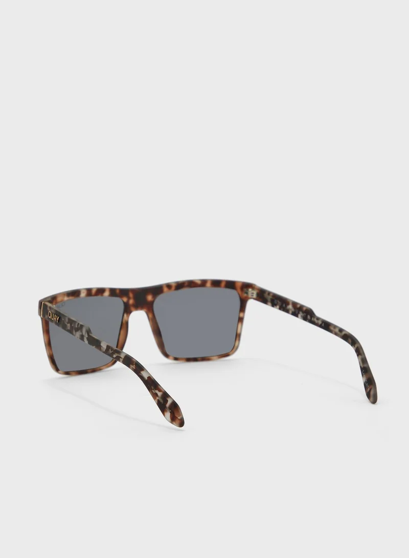 Quay Let It Run Wayfarer Sunglasses
