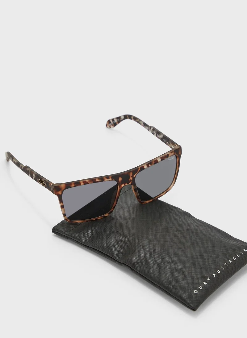 Quay Let It Run Wayfarer Sunglasses