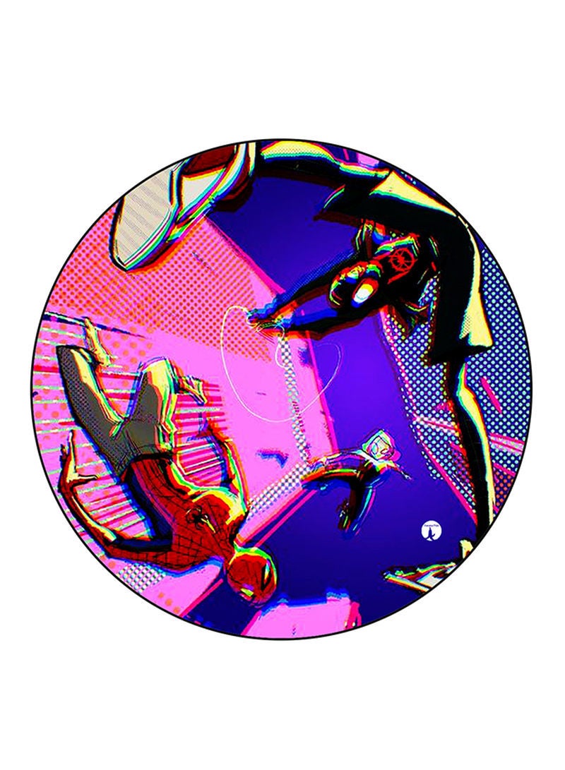 Spiderman Printed Mouse Pad  Multicolour