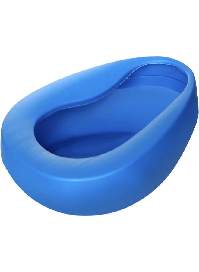 MEXPLE وعاء ميكسبل سبيس إكس 1 لكبار السن من الرجال والنساء | مصنوع من مادة البولي بروبيلين المتينة والقوية | سطح غير لاصق وسهل التنظيف | مناسب للمستشفيات والمنازل للمرضى البالغين طريحي الفراش - أزرق (1000 مل) - Image 1