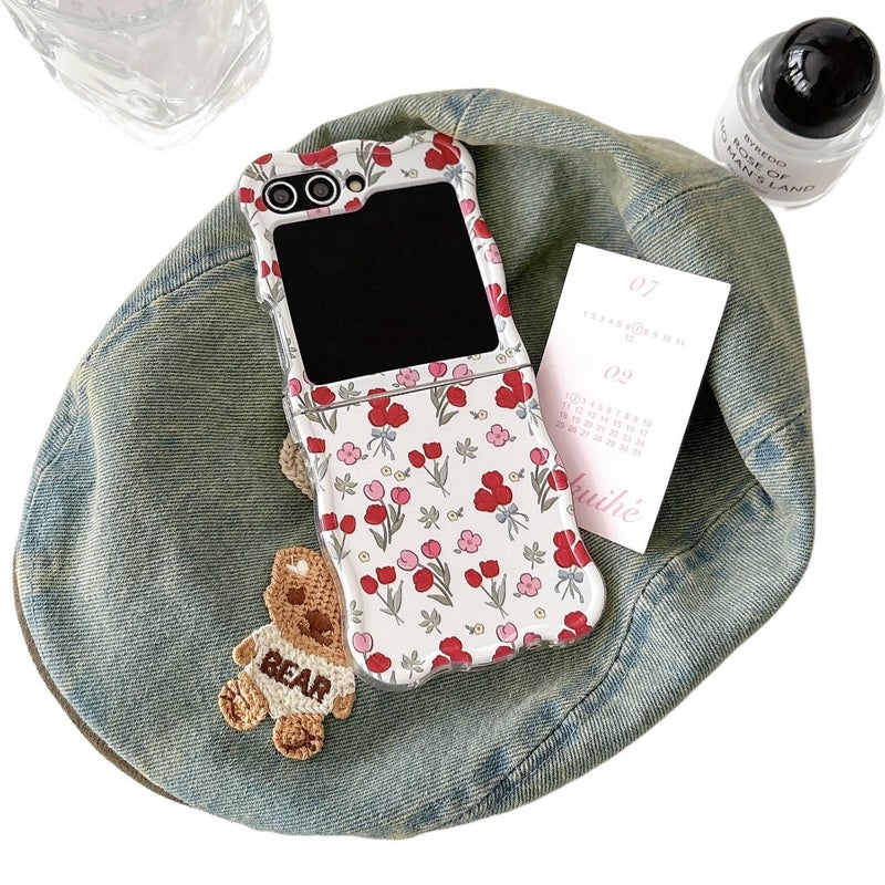 Protective Case | Gold | Drop Protection | Pendant Compatible | Shockproof Cover for Samsung Galaxy Z Flip 6 - Image 4
