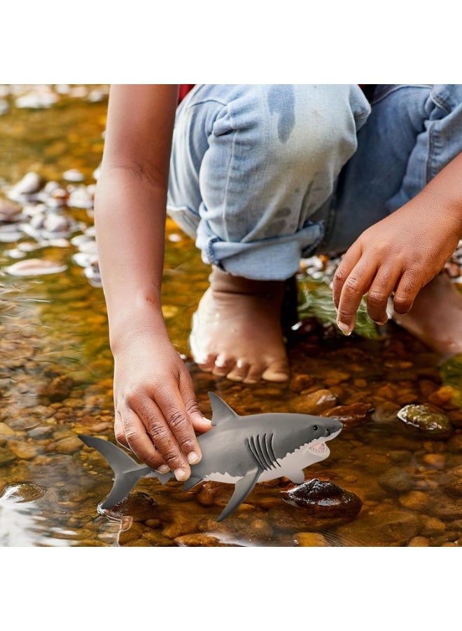 Schleich تمثال سمكة القرش البيضاء العظيمة من شلايش - Image 2