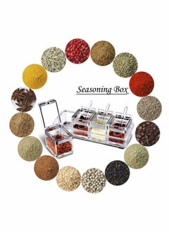 KASTWAVE Znworld Spice Box (Clear, 4 Pieces)  - Image 2