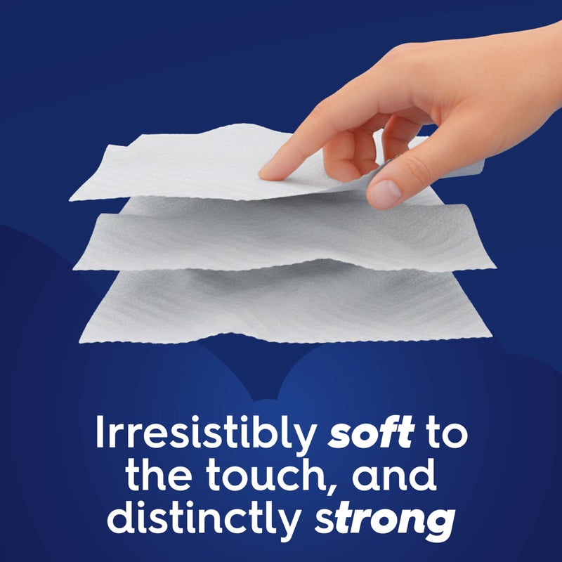 White Cloud Ultra Comfort Lotion 3-Ply Facial Tissue with Aloe & Vitamin E, 18 Box Multipack, 60 Tissues Per Box - Image 3