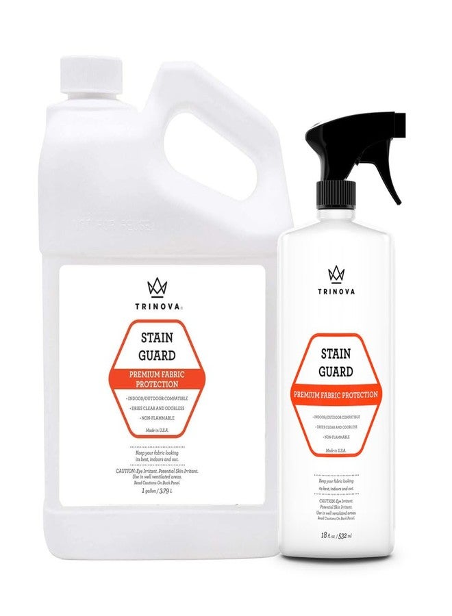 Trinova Non-Aerosol Stain Guard Bundle, (18oz and 1 Gal) - Image 1