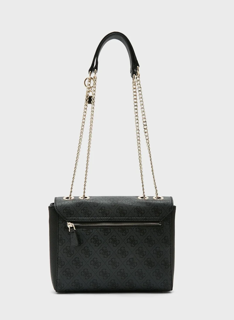 GUESS Cordelia Logo Flap Over Crossbody