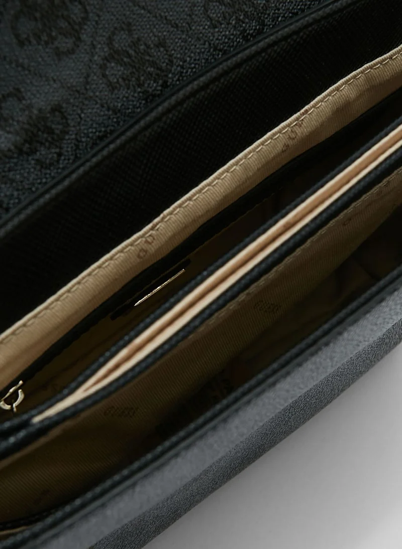 GUESS Cordelia Logo Flap Over Crossbody