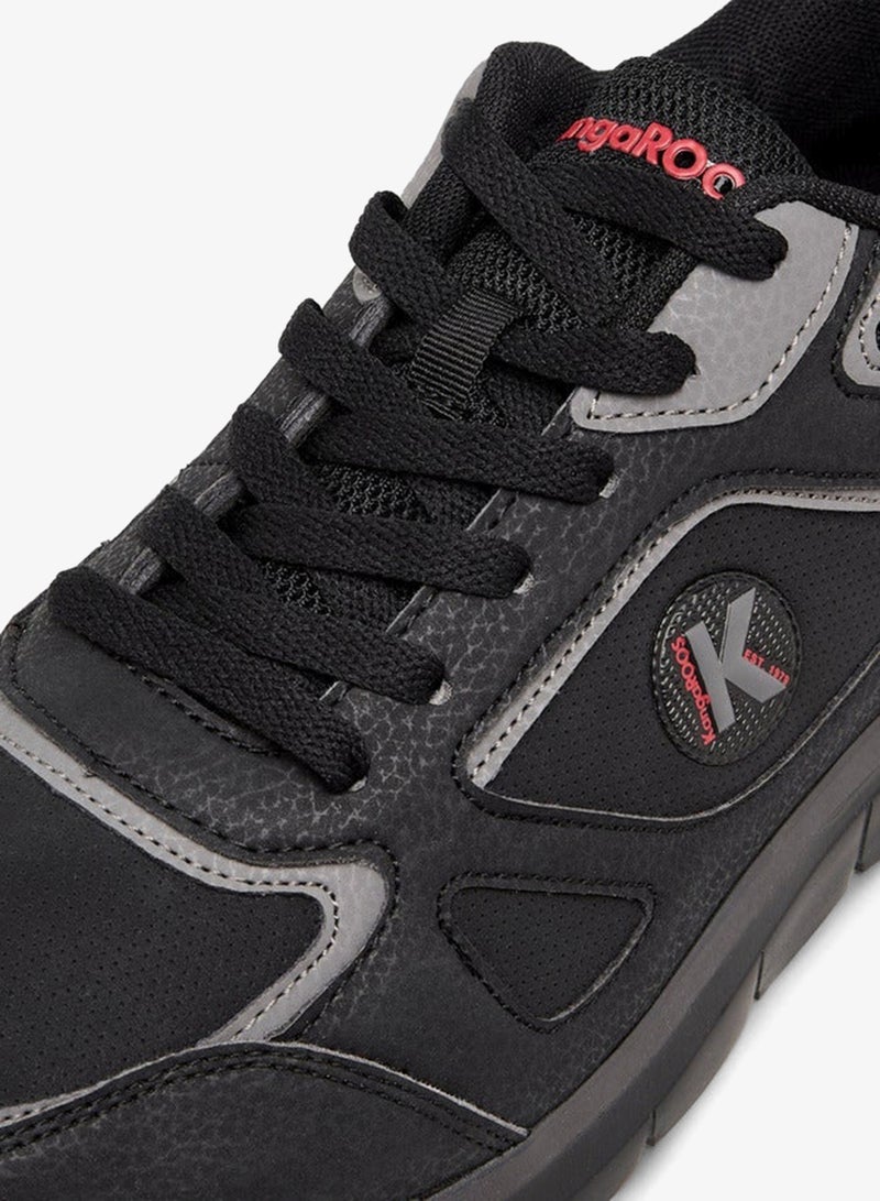 kangaROOS Men's Panelled Lace-Up Closure Sports Shoes - Image 4