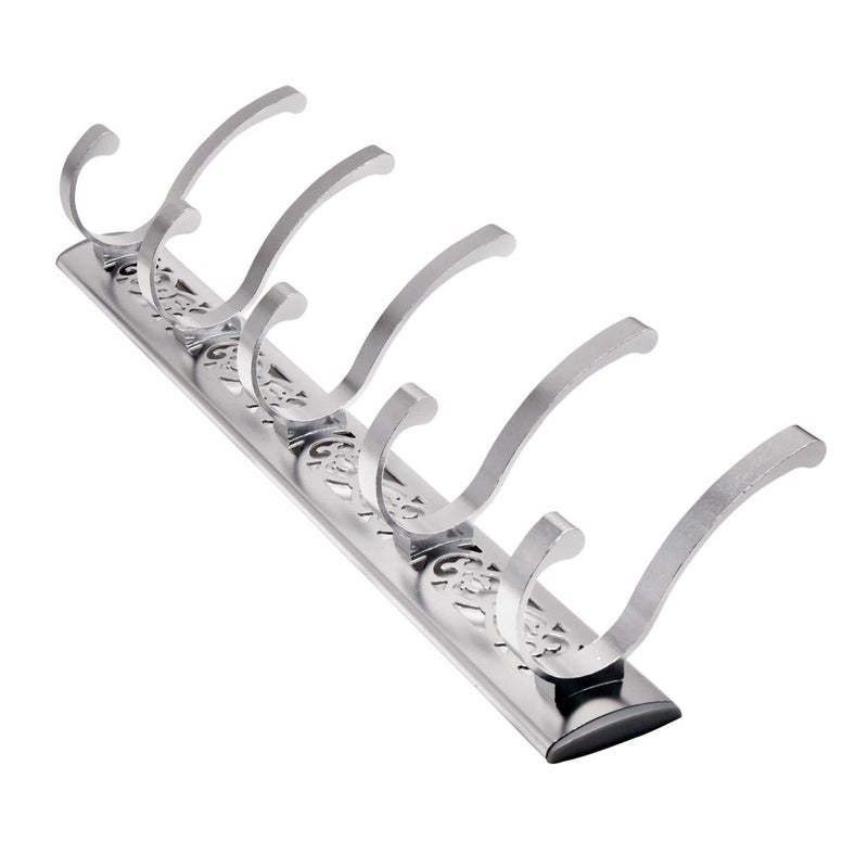Moradiya Fresh 2 Pcs Bathroom Cloth Hooks Hanger for Door Wall Bedroom Kitchen for Hanging Keys Clothes etc - Image 5