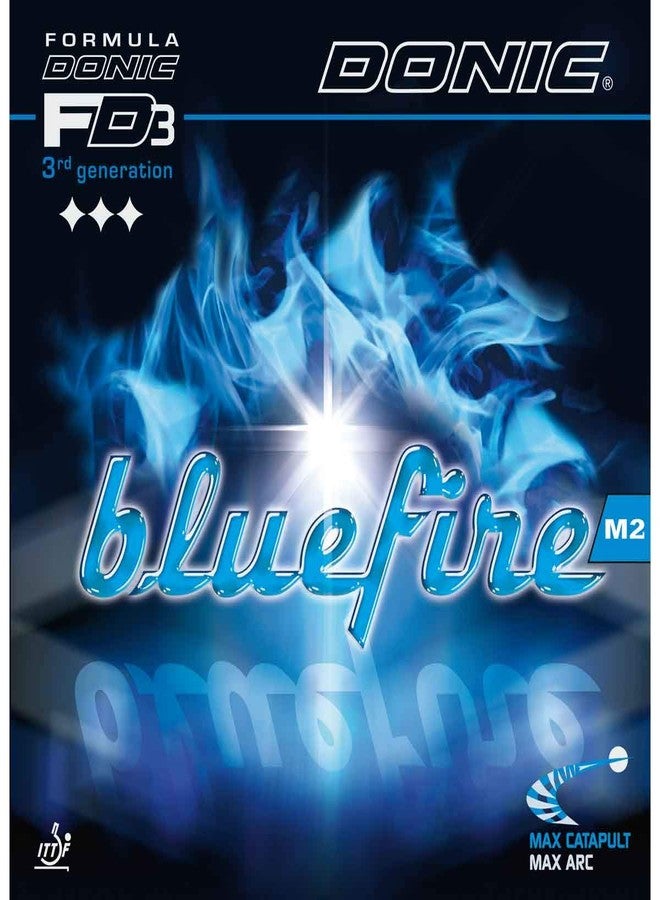 DONIC Blue Fire M2 Table Tennis Rubber, Colour - Black - Image 2