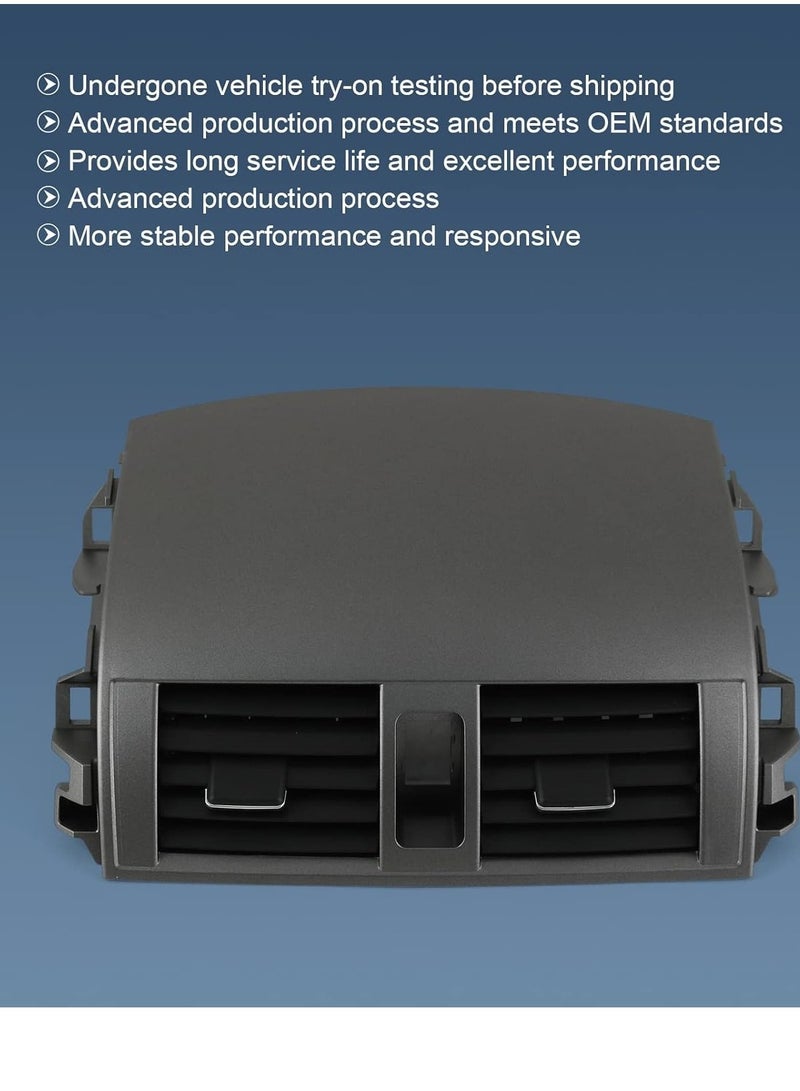 Generic A/C Outlet Air Vent Panel Compatible with Toyota Corolla 2007 2008 2009 2010 2011 2012 2013 55663-02060  - Image 3
