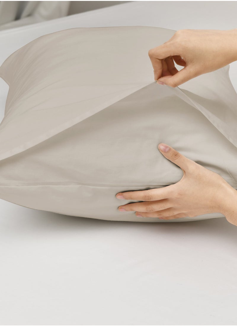 Cotton Fitted Sheet Set, 100% Cotton, 200 TC, 2 Pieces Single Size with 30 cm Deep Pocket - pzsku/ZD28E6D419A6F83843A77Z/45/_/1711528569/89468665-d606-4a2b-ad31-e38c06b7b3d6