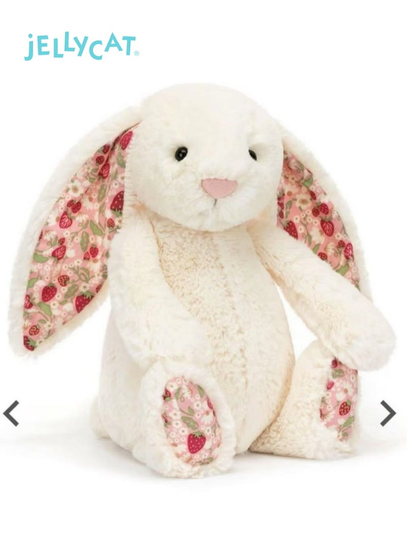 جيليكات لعبة أرنب قطيفة لطيفة مقاس 12 بوصة، هدية كلاسيكية للأطفال (تتضمن حقيبة غبار ثلاثية الأبعاد) - Image 1