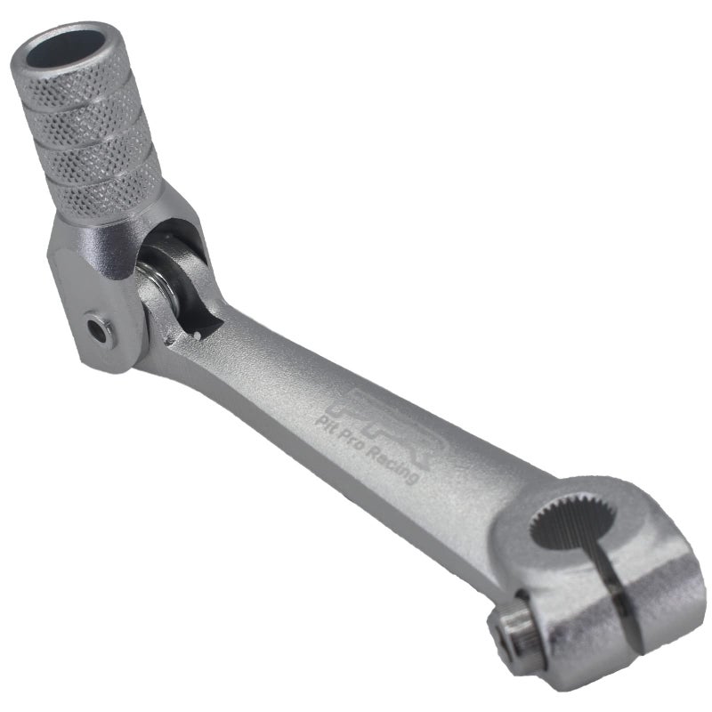 PPR PIT PRO RACING Kayo CNC Aluminum Foldable Gear Shift Fit for T2 T4 T4L TTR 125 Zonshen 250cc ATVPedal Shift Lever Silver - Image 2