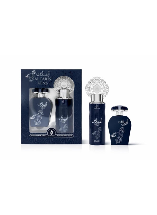 ARABIYAT AL FARIS KENZ 100ML+DEO SET - Image 3