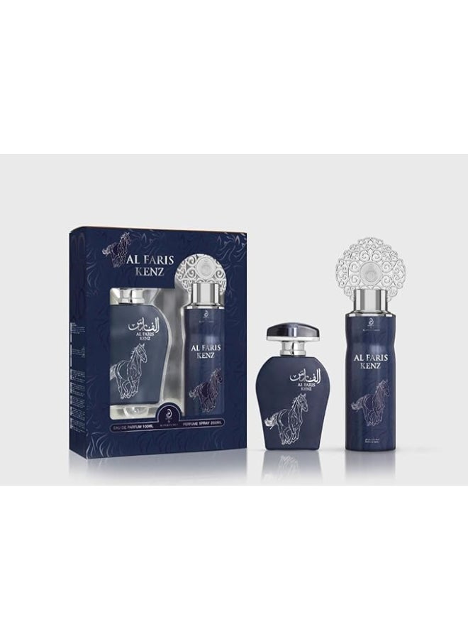 ARABIYAT AL FARIS KENZ 100ML+DEO SET - Image 2