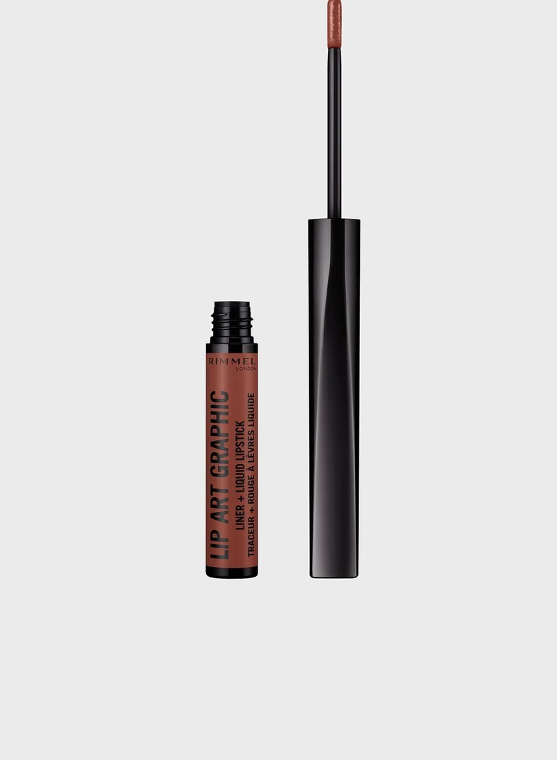 RIMMEL LONDON Lip Art Graphic 760 Now or Never