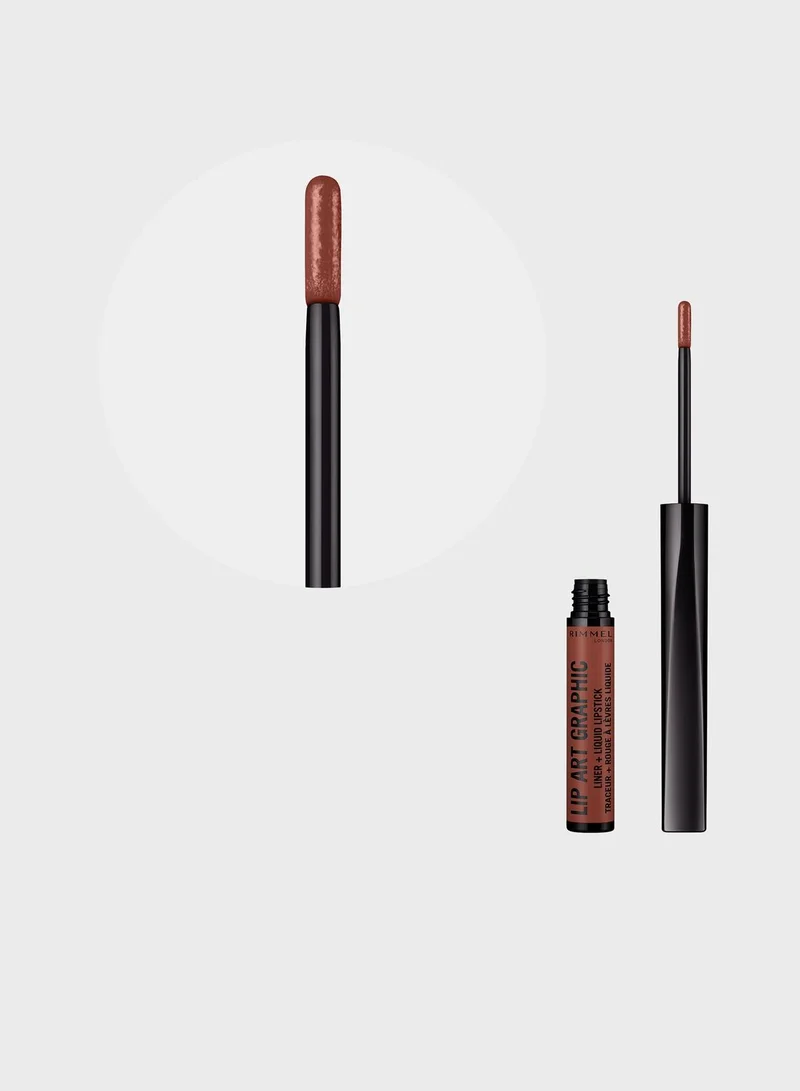 RIMMEL LONDON Lip Art Graphic 760 Now or Never