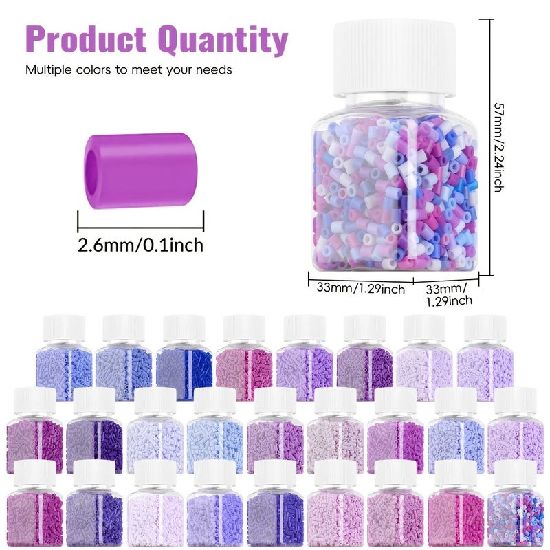 1150pcs 2.6mm Fused Bead Set DIY Creative Jewelry Making Kit Holiday Gift - Image 4