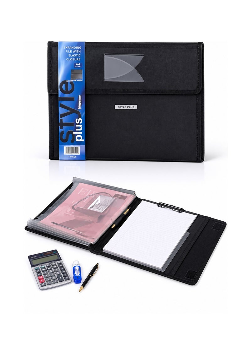 Foldermate A4 Size Premium Executive Portfolio Folder with Writing Pad - Image 2
