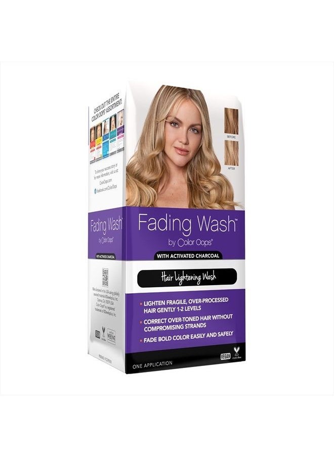 Color Oops - Fading Wash Kit with Activated Charcoal - Bleach Wash Shampoo - Image 1