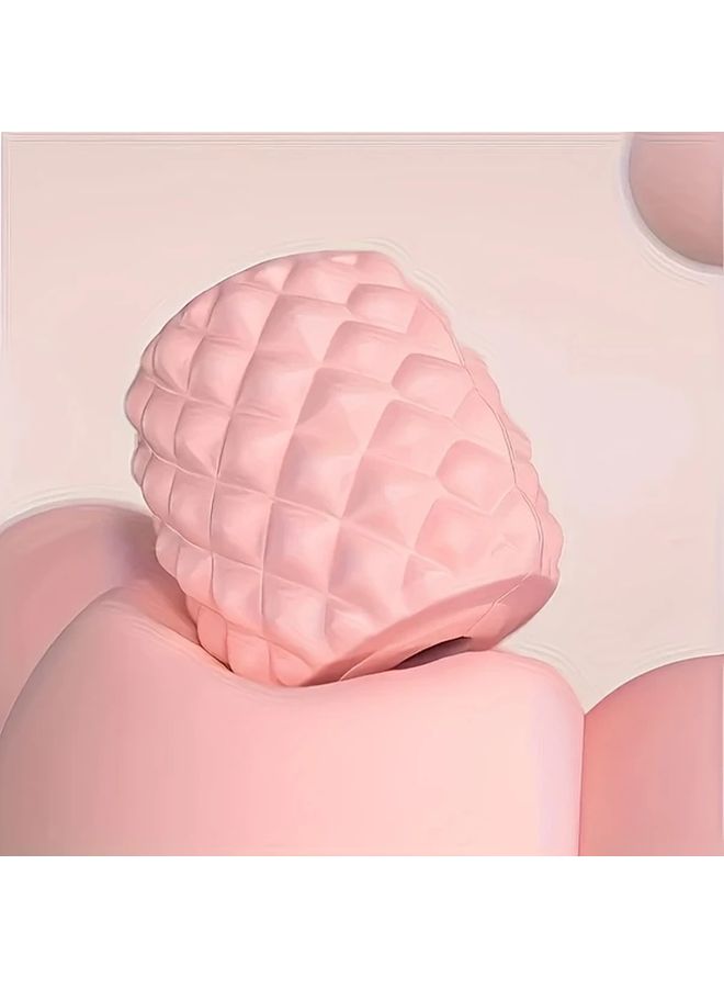 Modern Pink Leg Massager Roller For Muscle Relief Fitness Relaxation - Image 5