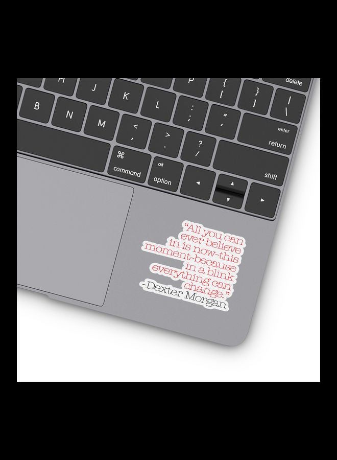 RKN Tv Series Quote Dexter Vinyl Stickers For Laptop - Image 1