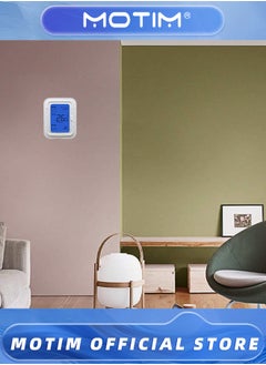 Motim T6861 Thermostat Blue Vertical 220V Temperature Controller Thermostat Temperature Switch Panel  - Image 4