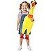 Arrowbash 236 Inch Giant Screaming Chicken Large Screaming Chicken Squeeze Crazy Noise Shrilling Shrieking Squawking Chickens Noisemaker Novelty Gadget for Novelty Gag GiftYellow - Image 2