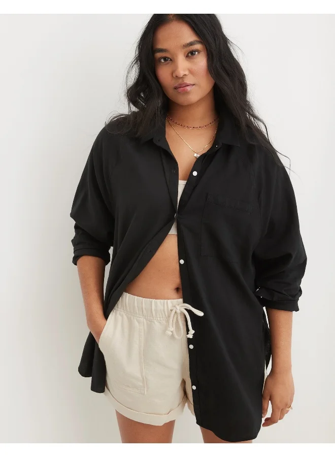 آري من امريكان ايجل Blend Cover Button Down Shirt