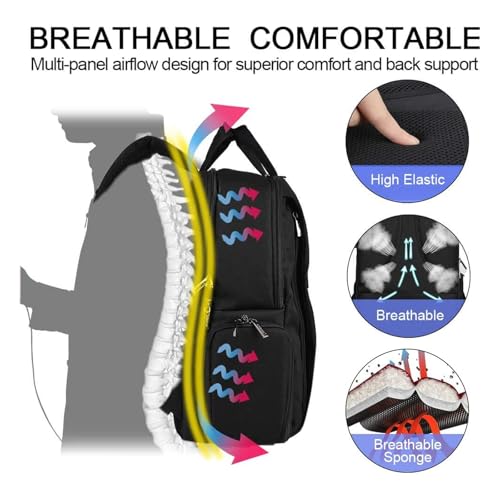 CADeN DSLR Camera Backpack Bag Waterproof Anti Theft with 15.6 inch Laptop Compartment, USB Charging Port, Tripod Holder, Rain Cover, Inner Case, Compatible for Sony Canon Nikon Olympus Black - Image 5