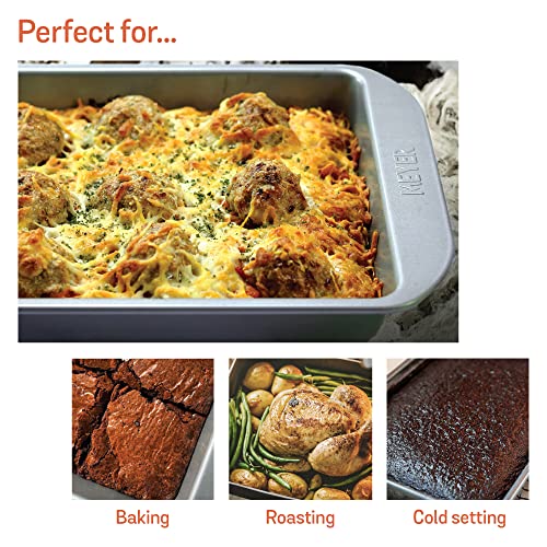 Meyer Bakemaster Non-Stick Bakeware - 23cm Square Cake Pan - Image 3