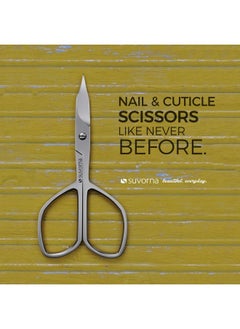 Suvorna Manicure Kit With Nail Clippers, Nail Scissors, Cuticle Pusher, Nail File & Tweezer - Made With Stainless Steel - Professional Nail Care Kit For Adults, Seniors, Women, And Men. (5 Pcs)  - Image 5