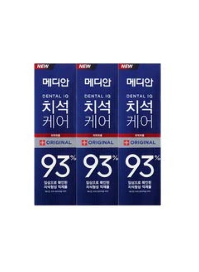 Median Advanced Dental IQ Toothpaste 93% Original 120gx3bottle/(4.2ozx3bottle) - Image 1