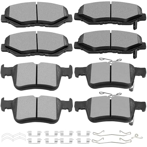 SCITOO D914 D1878 Ceramic Brake Pads Sets Front Rear wHardware Replacement For Honda For Civic 2016 2017 2018 2019 2020 2021 - Image 1