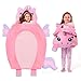JOIEDOMI Kids Sleeping Bag Toddler Nap Mat with Pillow Blanket 60 x 39 for Kids Ages 3 Soft Plush Sleeping Mat Unicorn for Preschool and Boys Girls Kindergarten Daycare Sleepover - Image 3