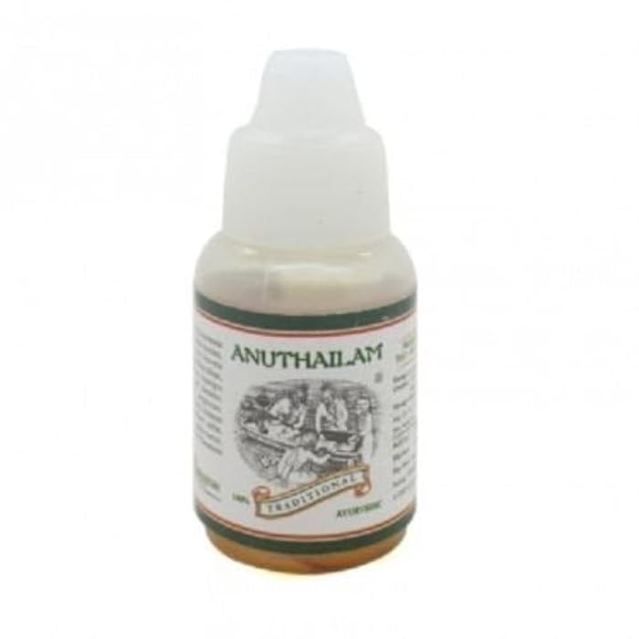 Kairali Ayurveda Anu Thailam (10 Ml) - Ayurvedic Nasya Oil For Sinus Relief - Image 1