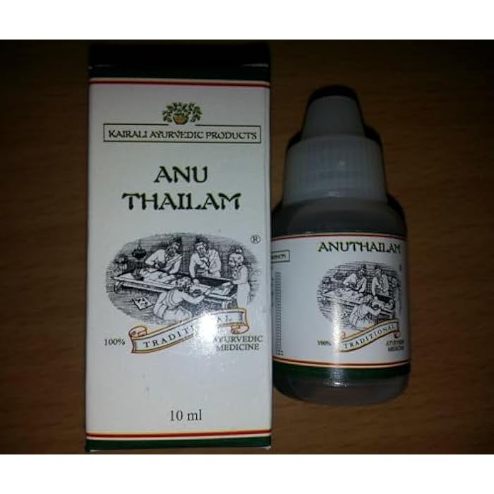 Kairali Ayurveda Anu Thailam (10 Ml) - Ayurvedic Nasya Oil For Sinus Relief - Image 3