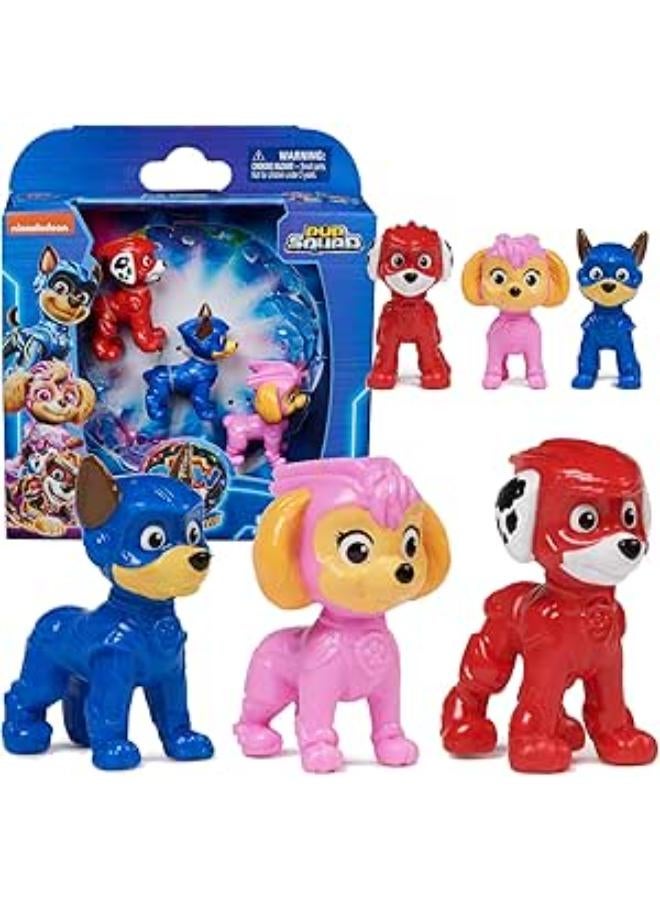 باو بترول مجموعة شخصيات فيلم دورية المخلب المكونة من 3 شخصيات (سكاي، تشيس، مارشال)