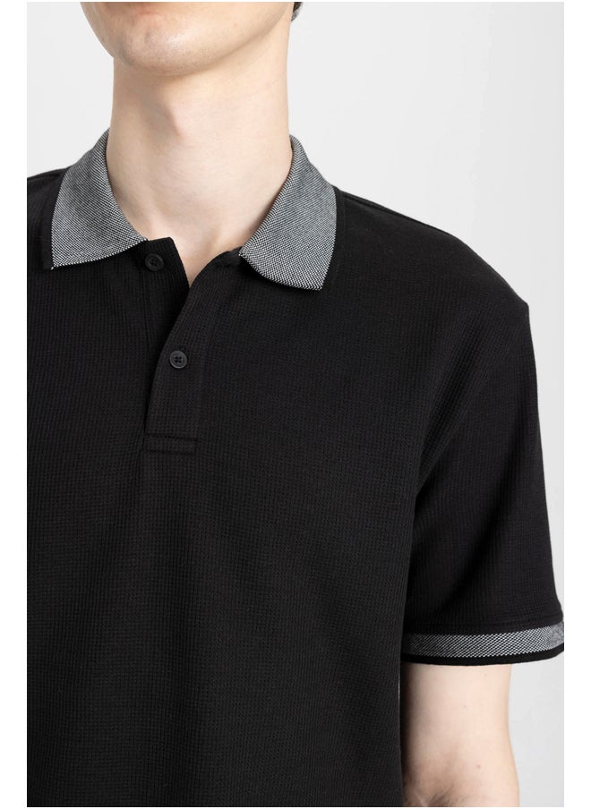 DeFacto Man Regular Fit Knitted Polo T-Shirt  - Image 5
